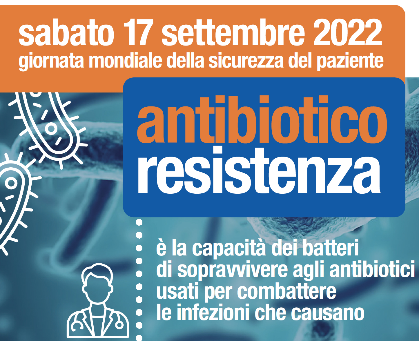 La antibiotico resistenza al centro della giornata sulla sicurezza del paziente 2022